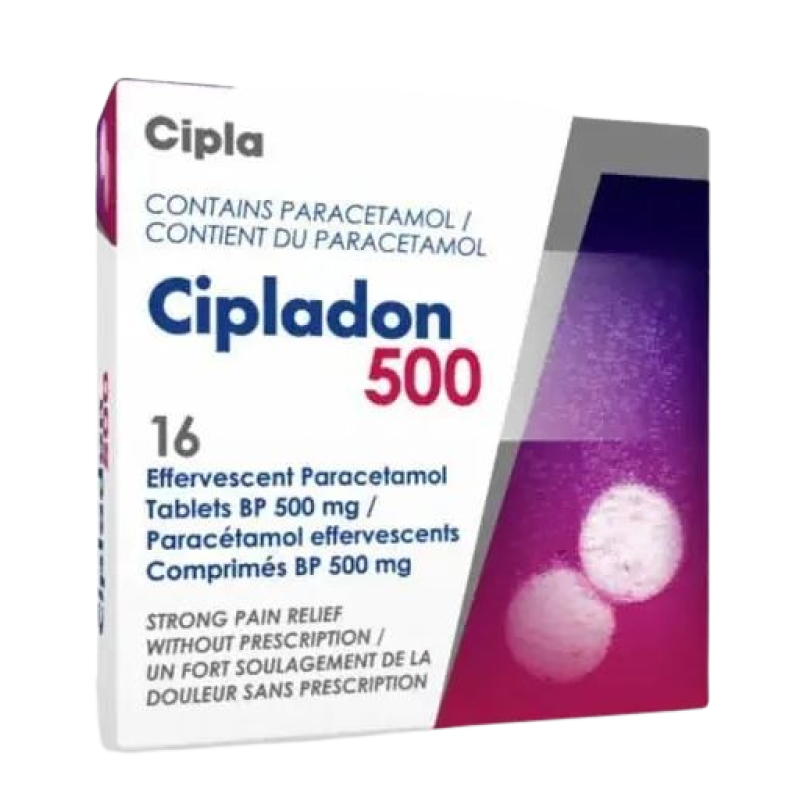 Cipladon 500mg Effervescent Tablets 16's