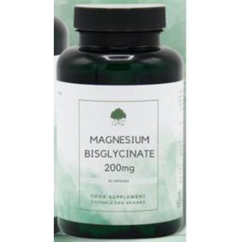 G&G MAGNESIUM BISGLYCINATE 200MG 90CAPSULES