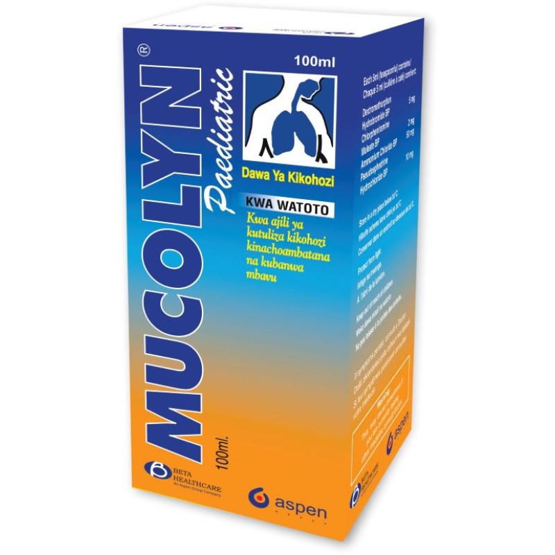 Mucolyn paediatric syrup 100ml