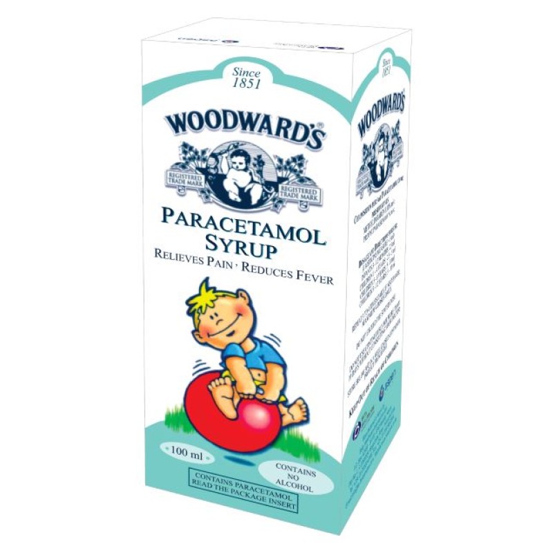 Woodwards paracetamol syrup 100ml