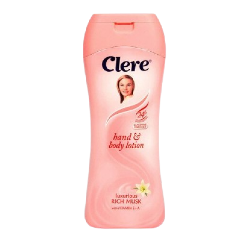 CLERE BODY LOTION RICH MUSK 400ML