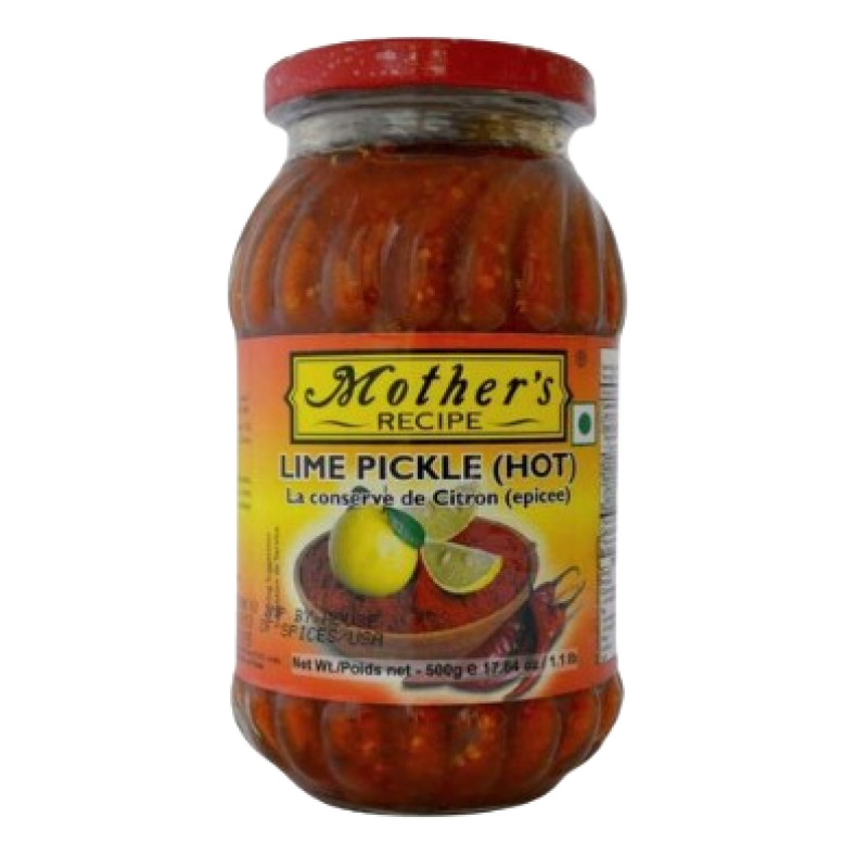 MOTHER'S RECIPE 500G HOT LIME PICKLE