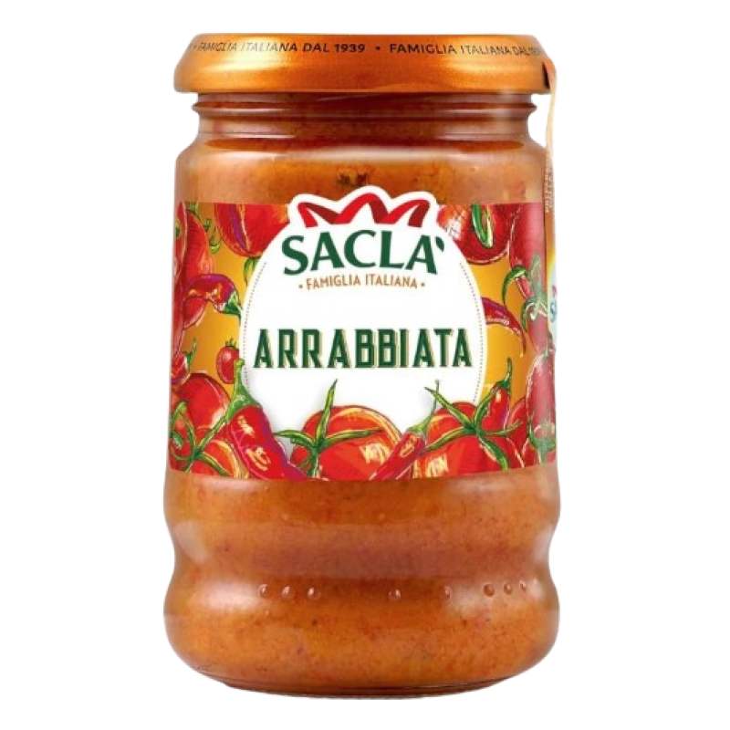 SACLA ARRABBIATA 420G TOMATOE AND CHILLI SAUCE