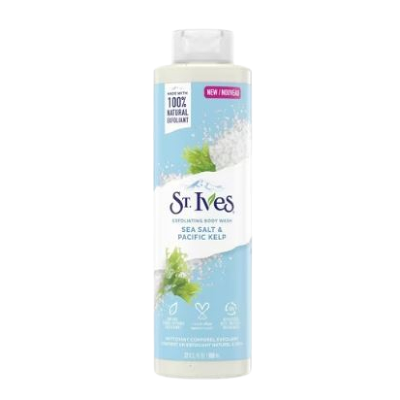 St. IVES BODY WASH 650ML EXFOLIATING SEA SALT AND PACIFIC