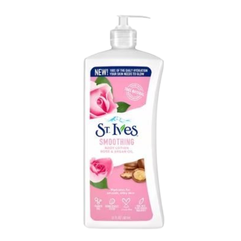 ST. IVES 621ML ROSE AND ARGAN OIL BODY LOTION