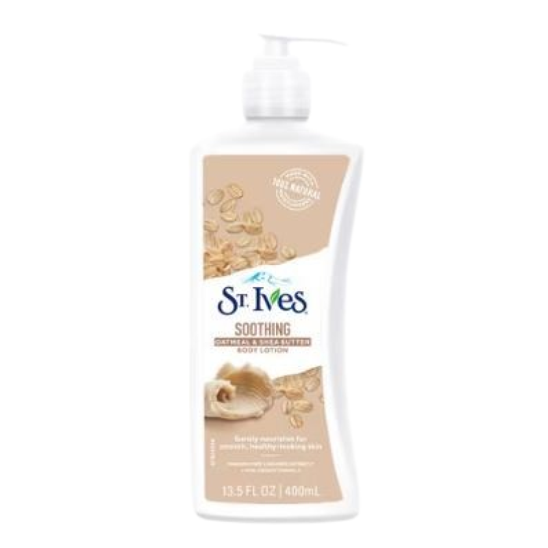 ST. IVES 400ML OATMEAL AND SHEA BUTTER BODY LOTION