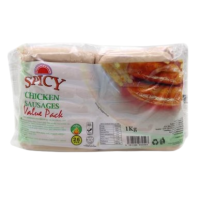 FARMER'S CHOICE SPICY CHICKEN SAUSAGES VALUE PACK 1KG