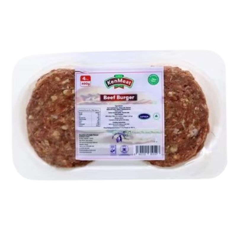 KENMEAT BEEF BURGER 400G