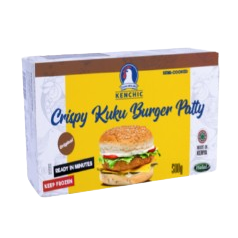 KENCHIC CRISPY KUKU BURGER PATTY 500G