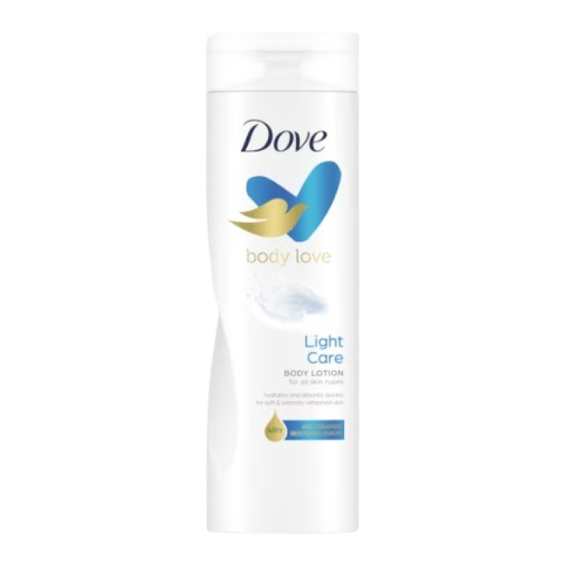 DOVE LIGHT HYDRATION BODY LOTION 400ML