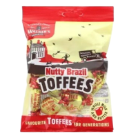 WALKERS 150G NUTTY BRAZIL TOFFEE