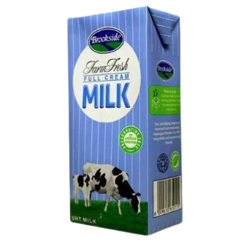 BROOKSIDE UHT LONG LIFE WHOLE MILK 250ML