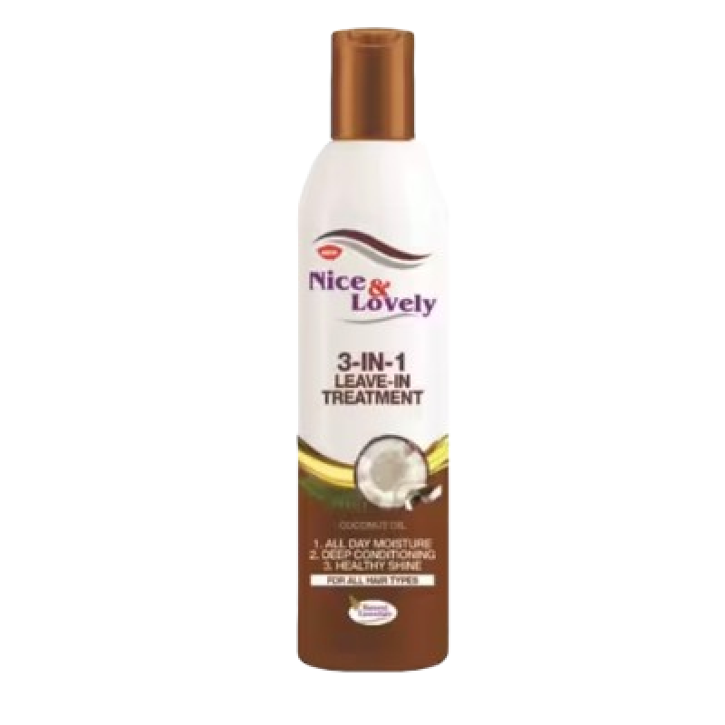 NICE AND LOVELY 120ML COCONUT LEAVE-IN HAIR TREATMENT