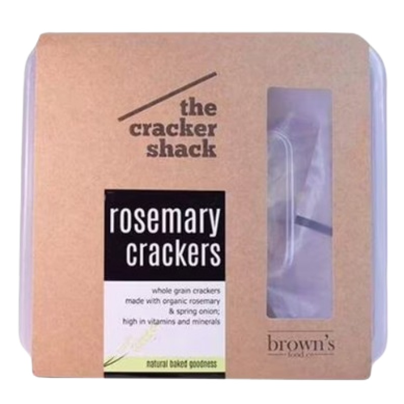 THE CRACKER SHACK ROSEMARY 200g (biscuits)