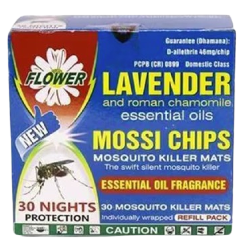 FLOWER MOSSI CHIPS 30G LAVENDER 