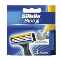 GILLETTE BLUE 3 CATRIDGE 3 PCS