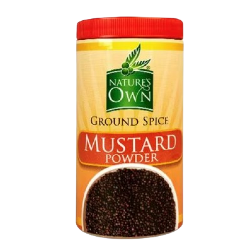 NATURES OWN WHOLE GROUND MUSTARD 40G