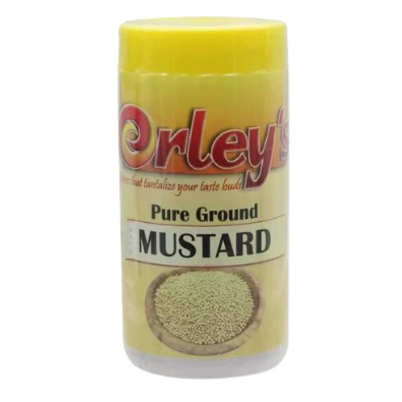 ORLEYS 50G PURE GROUND MUSTARD POWDER