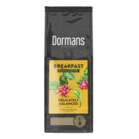 DORMANS  BREAKFAST MEDIUM COFFEE BEANS 375G