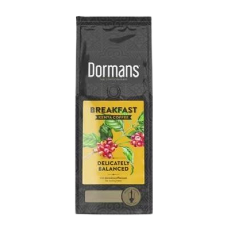 DORMANS 375G BREAKFAST DARK CHOCOLATE COFFEE BEANS