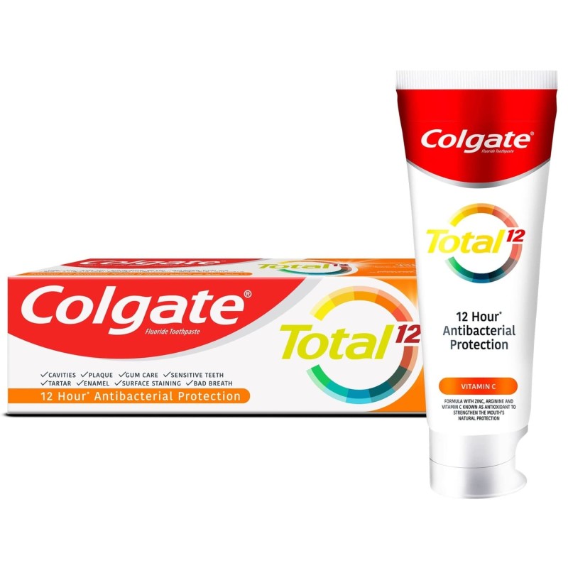 COLGATE TOTAL 12 VITAMIN C TOOTHPATE 75ML 