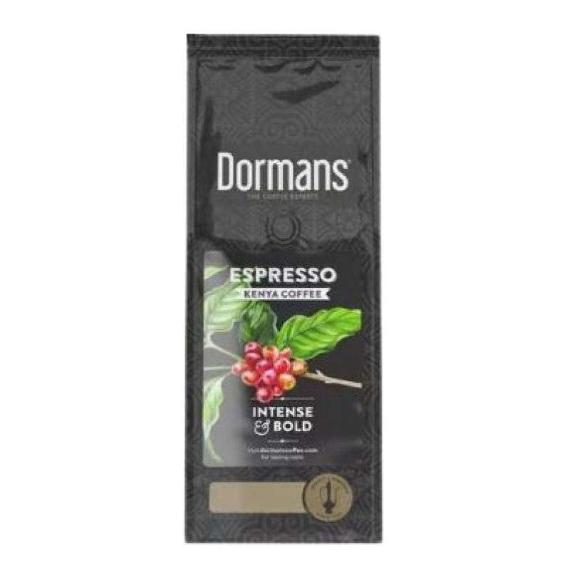 DORMANS 375G ESPRESSO INTENSE AND BOLD DARK MEDIUM KENYA COFFEE