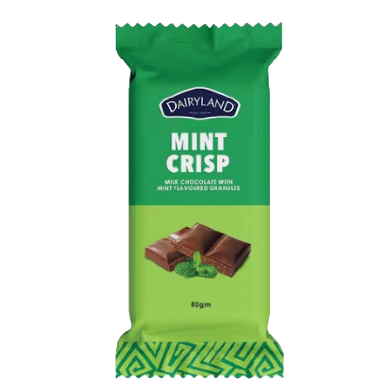 DAIRYLAND MINT CRISP CHOCOLATE 90G