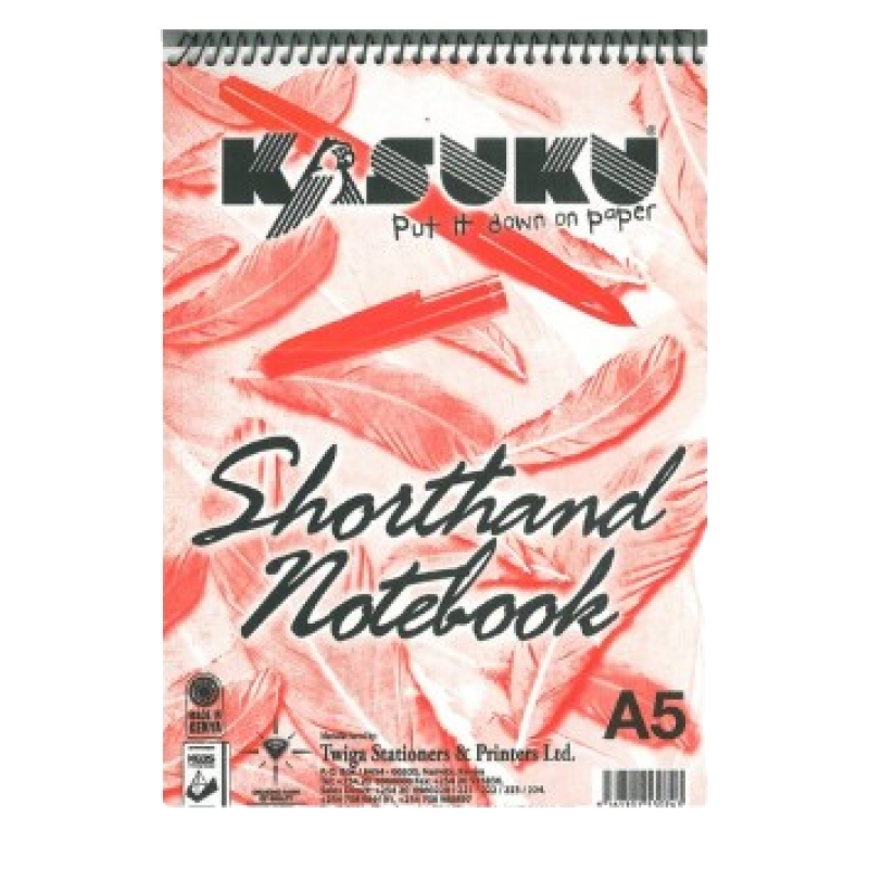 KASUKU SHORTHAND NOTEBOOK A5 50 SHEETS