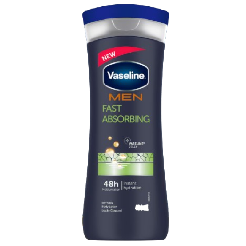 VASELINE INTENSIVE CARE FAST ABSORBING BODY LOTION 400ML