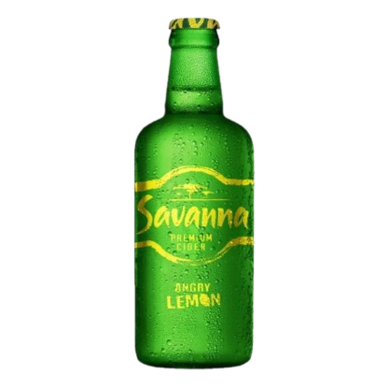 SAVANNA ANGRY LEMON CIDER 330ML