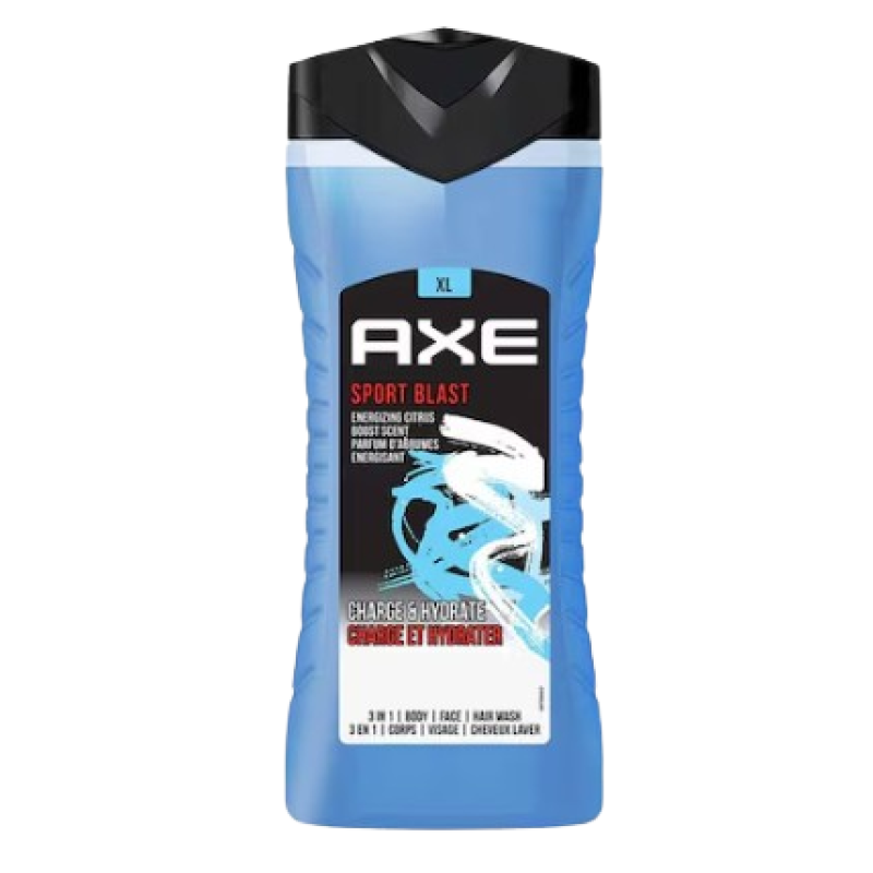 AXE SPORT BLAST BODY WASH 400ML