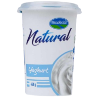 BROOKSIDE YOGHURT NATURAL 450ML