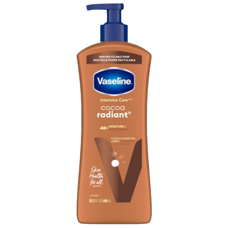 VASELINE COCOA RADIANT BODY LOTION 600ML