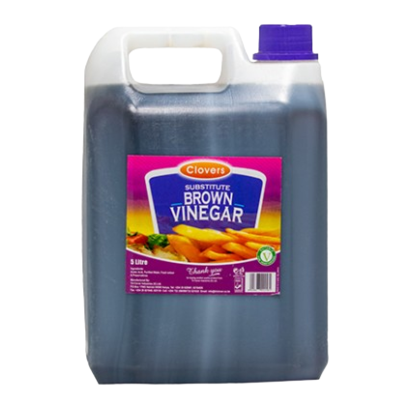 CLOVERS BROWN VINEGAR 5LITRES