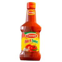 CLOVERS HOT N SWEET SAUCE 700G