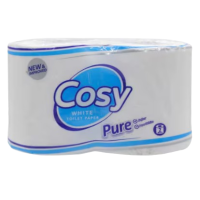 COSY WHITE TOILET ROLLS 2pc