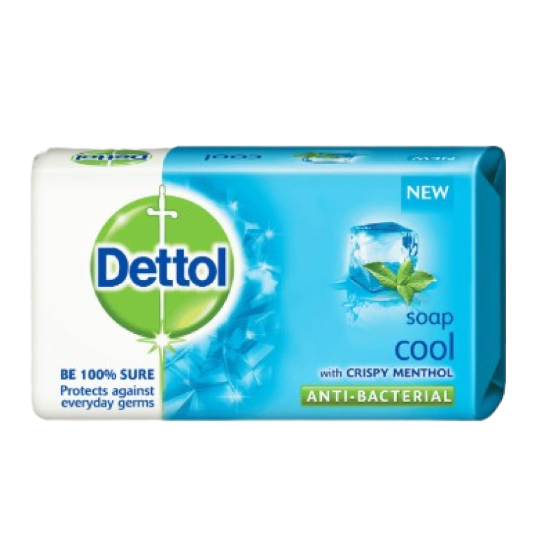 DETTOL ANTIBACTERIAL COOL BAR SOAP 90G