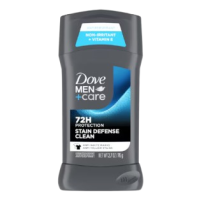 DOVE MEN CARE STAIN DEFENSE CLEAN ANTIPERSPIRANT STICK 75G  