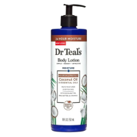 DR TEAL'S NOURISHING BODY LOTION WITH COCONUT OIL AND ESSENTIAL OIL 532ML