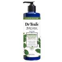 DR TEAL'S REJUVINATING BODY LOTION WITH EUCALYPTUS AND SPEARMINT OILS 532ML