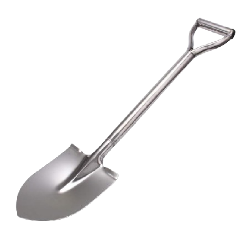 GARDEN LONG IRON SPADE