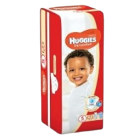 HUGGIES SIZE 5 DRY COMFORT DIAPERS 12-22kgs 7's