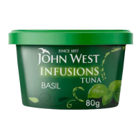 JOHN WEST INFUSIONS TUNA BASIL 80G