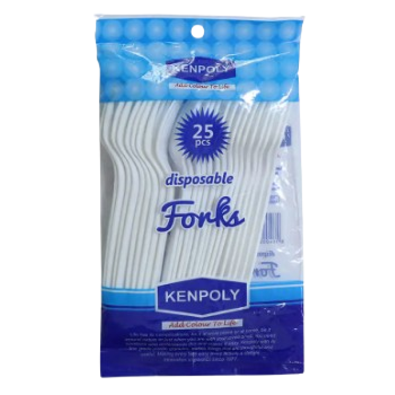 KENPOLY DISPOSABLE FOLKS 25's