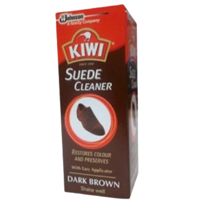 KIWI SUEDE CLEANER DARK BROWN 100ML