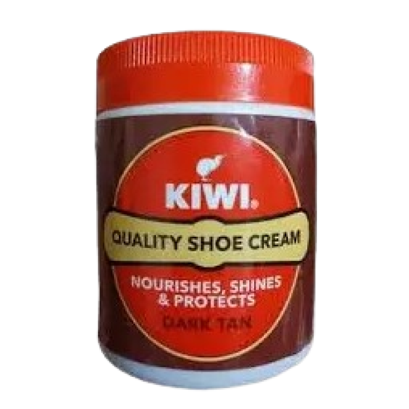 KIWI SHOE CREAM JAR DARK TAN 150ML