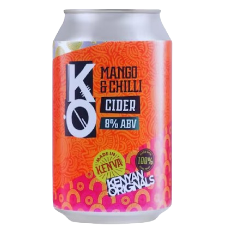 KENYA ORIGINAL CIDER MANGO CHILLI CAN 330ML