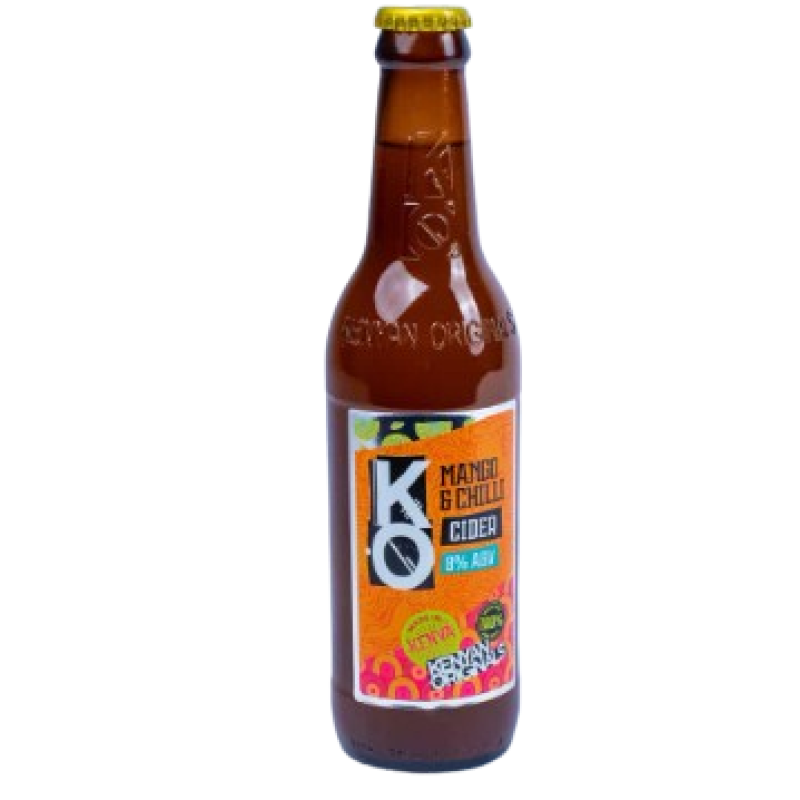 KENYA ORIGINAL MANGO & CHILLI CIDER BOTTLE 330ML