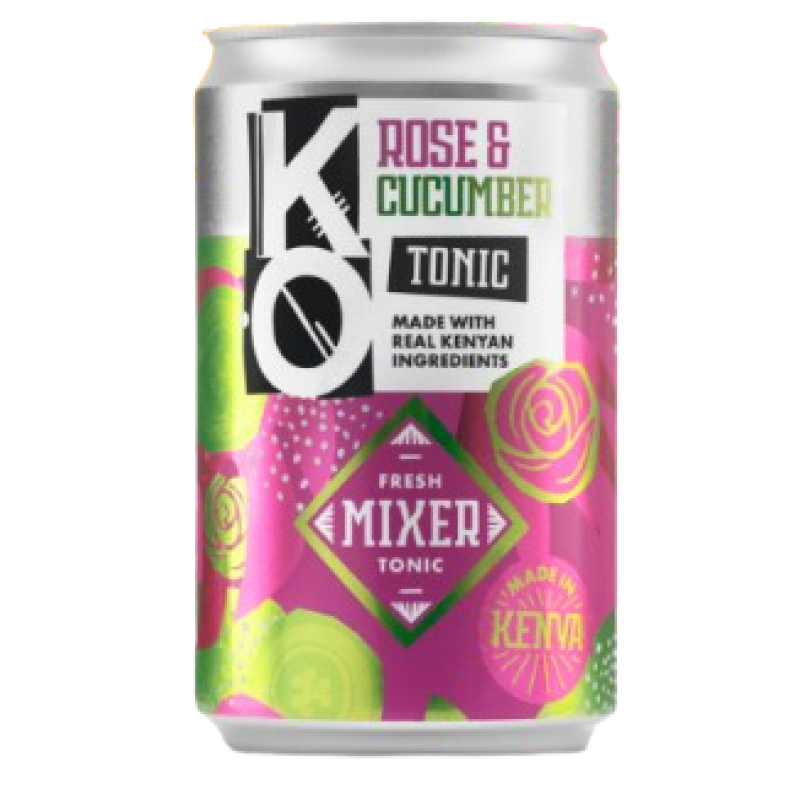 KENYA ORIGINAL ROSE AND CUCUMBER TONIC WATER 330ML