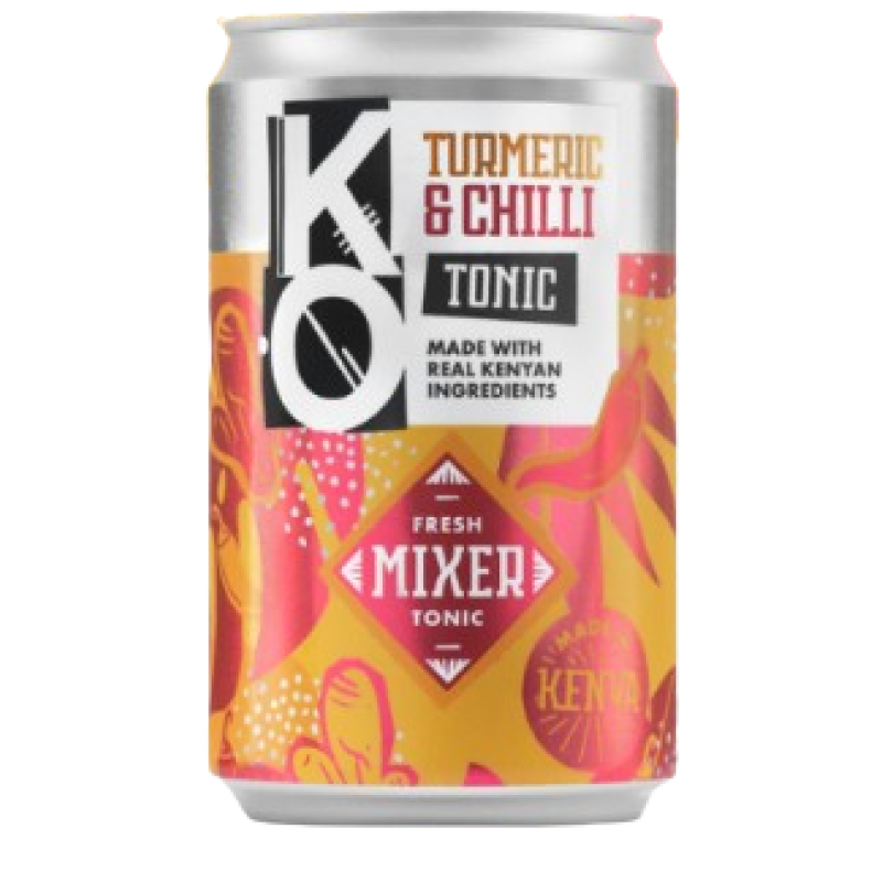 KENYA ORIGINAL TURMERIC AND CHILLI TONIC WATER 200ML